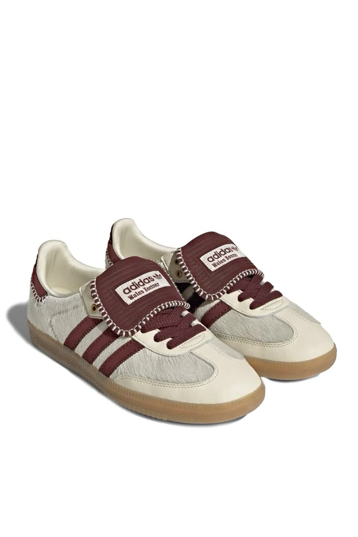 A Samba Wales Bonner - White Maroon