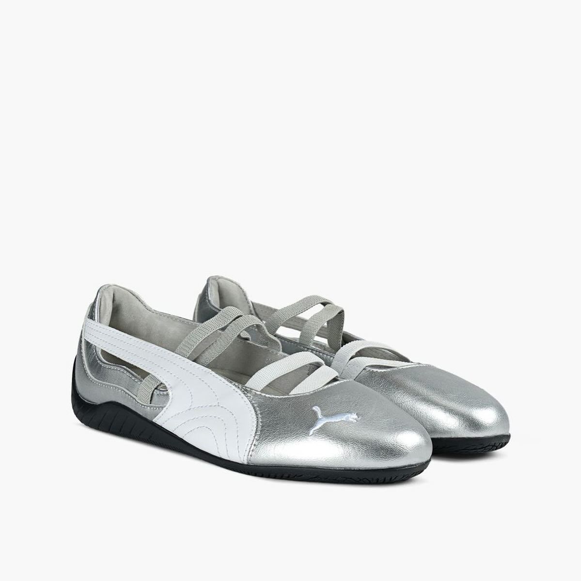 PM Speedcat Ballerina - Silver White