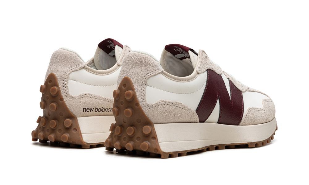 NB 327 - beige maroon