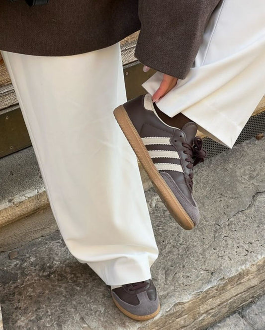 AD Samba - Choco / White