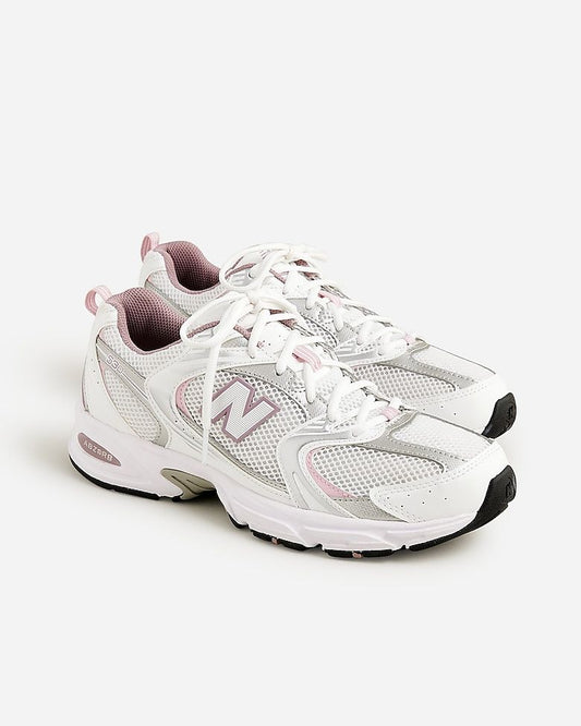 NB 530 - Silver / White / Pink