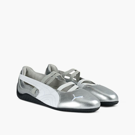 PM Speedcat  Ballerina - Silver White