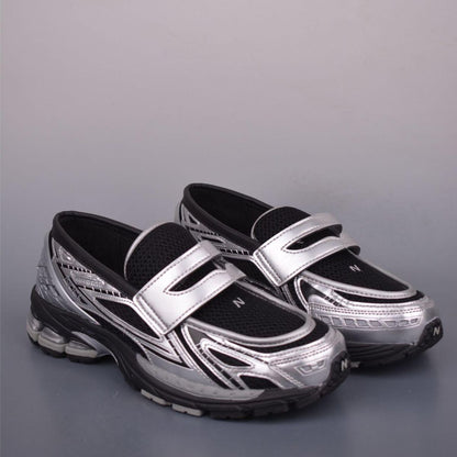 NB 1906 Loafer - Silver metallic black