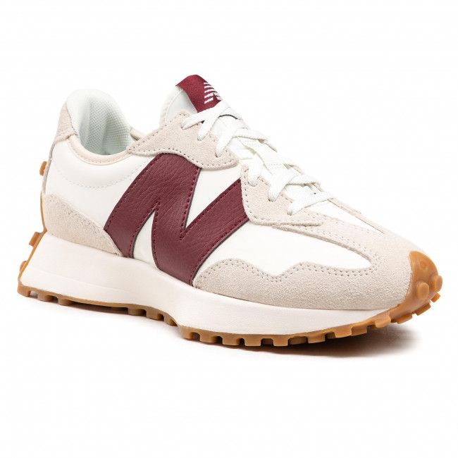 NB 327 - beige maroon