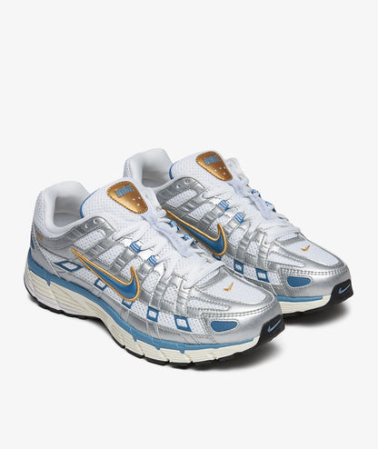 N P6000 - White/Aegean Storm-Metallic Silver