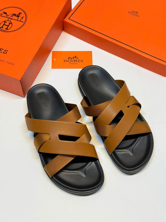 H Kazimir Slipper - Full Brown