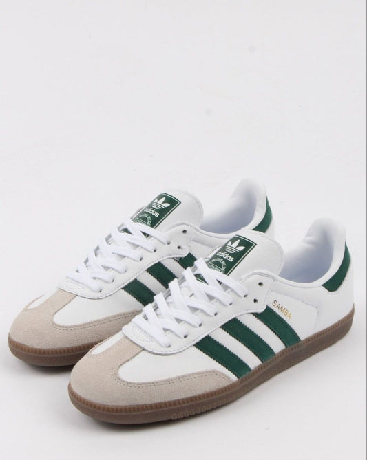 AD Samba - White / Green