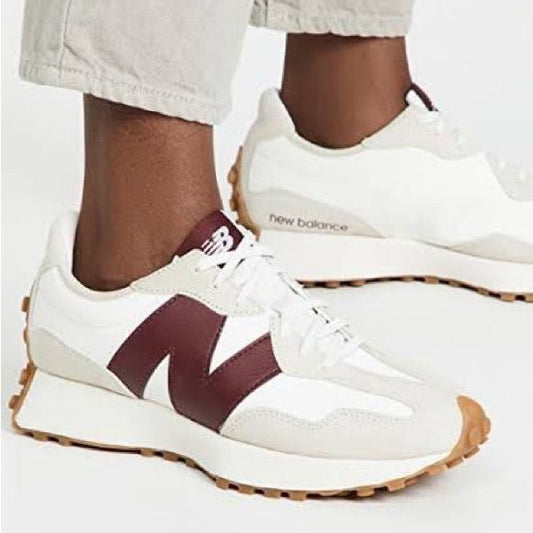 NB 327 - beige maroon