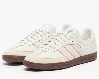 AD Samba - White / Pink