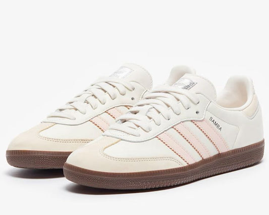 AD Samba - White / Pink